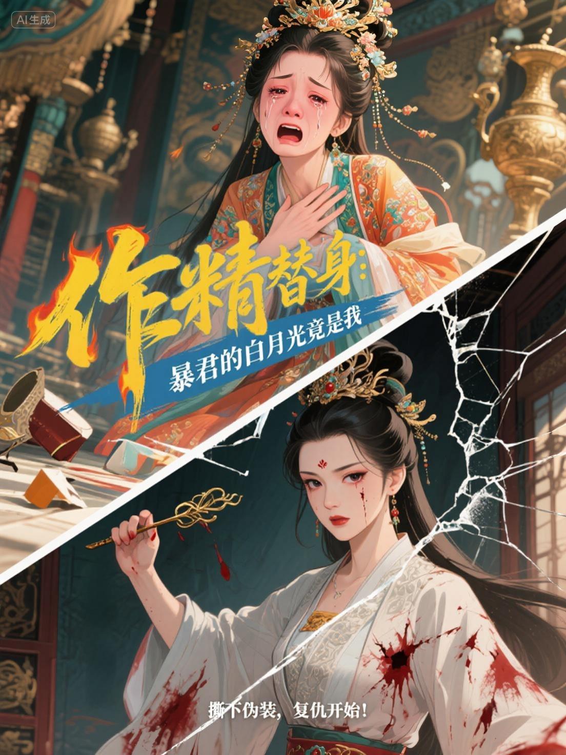 作精替身：暴君的白月光竟是我